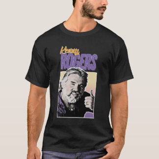 Kenny Rogers Vintag Style Kenny Rogers 80er Tshirt