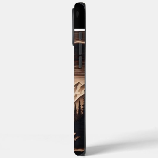 Kenny's Elch-Brennende Case-Mate iPhone Hülle (Rückseite / Links)