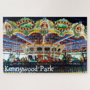 Kennywood Park Carousel Pittsburgh Jigsaw Puzzle