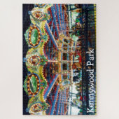 Kennywood Park Carousel Pittsburgh Jigsaw Puzzle (Vertikal)