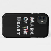 Kennzeichen der Bestie Case-Mate iPhone Hülle (Rückseite (Horizontal))