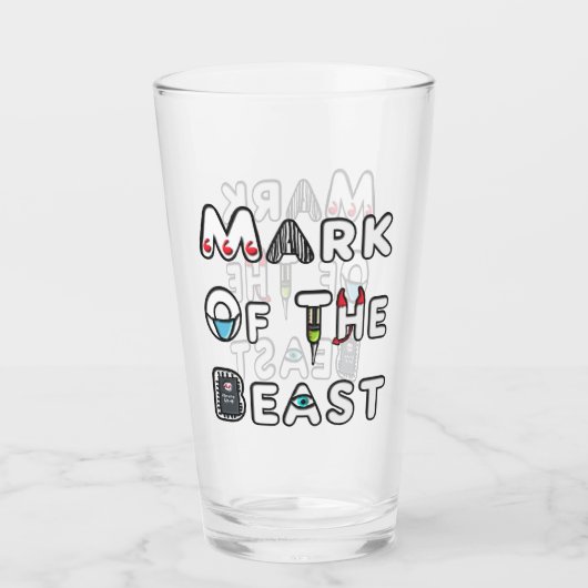 Kennzeichen der Bestie Glas (Vorderseite)