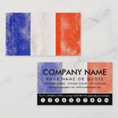 Kennzeichen der Lochkarte Treuekarte (Vorne/Hinten)