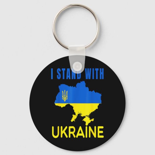 Kennzeichen der Ukraine Schlüsselanhänger (Vorderseite)