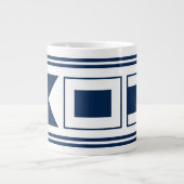 Kennzeichen des Alphabet-individuellen Namens Jumbo-Tasse (Vorderseite)