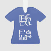 Kennzeichen des Chemieingenieurs Ornament (Rückseite)