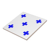 Kennzeichen des maritimen Alphabets Null Fliese (Seite)