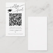 Kennzeichen des Uni Fund QR Visitenkarte (Vorne/Hinten)