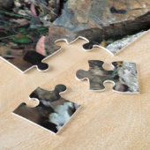 Kennzeichen El Camino Muschel, Spanien Puzzle (Seite)