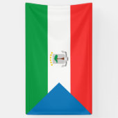 Kennzeichen für äquatoriale Guinea Banner (Vertikal)