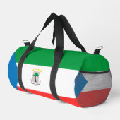 Kennzeichen für äquatoriale Guinea Duffle Bag (Rechte Ecke)