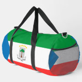 Kennzeichen für äquatoriale Guinea Duffle Bag (Rechte Ecke)