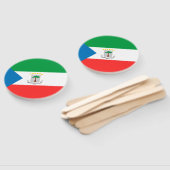 Kennzeichen für äquatoriale Guinea Fächer (Non-assembled)