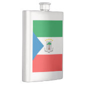 Kennzeichen für äquatoriale Guinea Flachmann (Rechts)