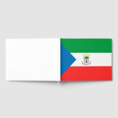 Kennzeichen für äquatoriale Guinea Gästebuch (Voll)