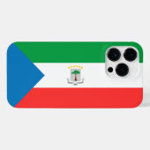 Kennzeichen für äquatoriale Guinea iPhone Hülle (Rückseite (Horizontal))
