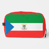 Kennzeichen für äquatoriale Guinea Waschbeutel (Vorderseite)