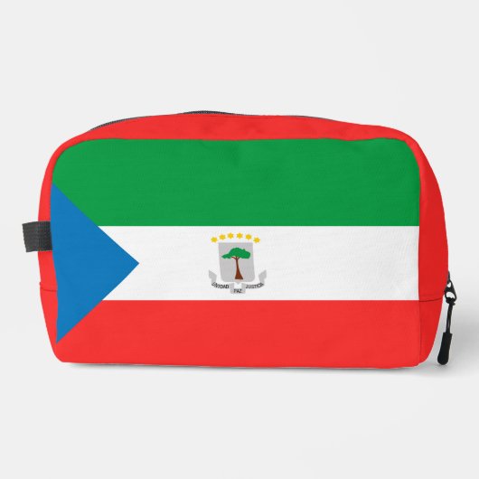 Kennzeichen für äquatoriale Guinea Waschbeutel (Vorderseite)