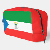 Kennzeichen für äquatoriale Guinea Waschbeutel (Rechte Ecke)