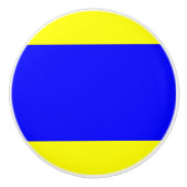 Kennzeichen für Nautische Zeichen Buchstabe D Delt Keramikknauf (Vorderseite)