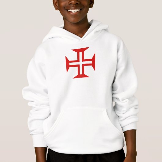 Kennzeichen für Portugal Hoodie (Vorderseite)