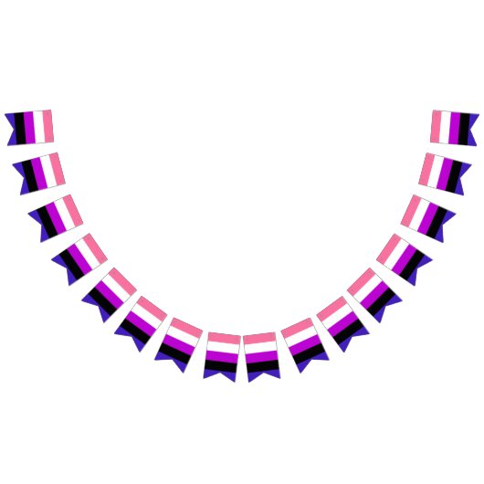 Kennzeichen "Geschlechtsfluss" Wimpelkette (Alle)