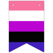 Kennzeichen "Geschlechtsfluss" Wimpelkette (Dritte Fahne)