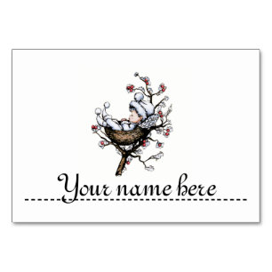 Kennzeichen-Platz für die Tabelle von Weihnachten Tischnummer