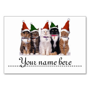 Kennzeichen-Platz für die Tabelle von Weihnachten Tischnummer