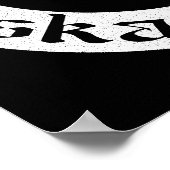 Kennzeichen Poster (Ecke)