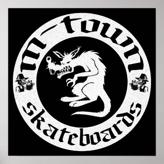 Kennzeichen Poster (Vorne)