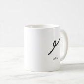 Kennzeichen-Tasse der Korrektoren -- Löschung Kaffeetasse (VorderseiteRechts)