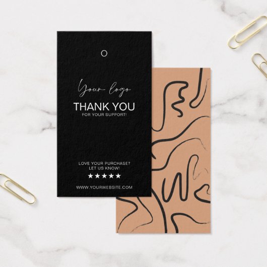 Kennzeichenkarte für das Firmenlogo (Büro)