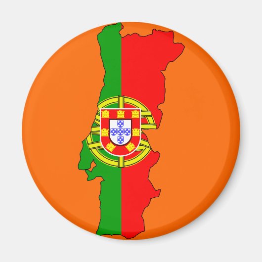 Kennzeichenkarte Portugal Magnet (Vorne)