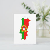 Kennzeichenkarte Portugal Postkarte (Stehend Vorderseite)
