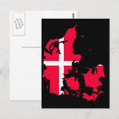 Kennzeichenkarte Postkarte (Vorne/Hinten)
