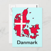 Kennzeichenkarte Postkarte (Vorne/Hinten)