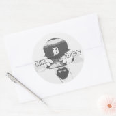 Kennzeichner Runder Aufkleber (Umschlag)