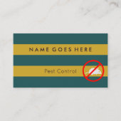 "Kennzeichnet" Plage-Kontrollen-Geschäfts-Karten Visitenkarte (Vorderseite)