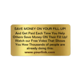 KENNZEICHNUNG ADRESSAUFKLEBER