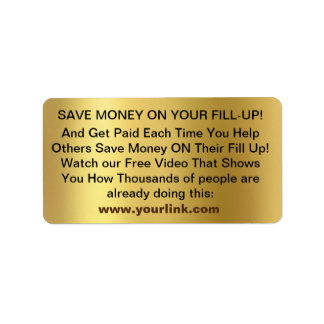 KENNZEICHNUNG ADRESSAUFKLEBER