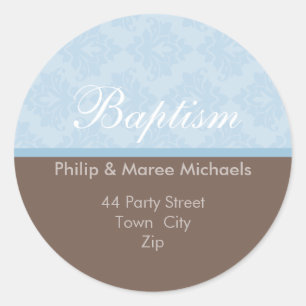 KENNZEICHNUNG DER ADRESSE: oh, so schön 2 Runder Aufkleber