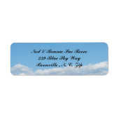 KENNZEICHNUNG DER BLUE SKY-RETURN (Vorne)