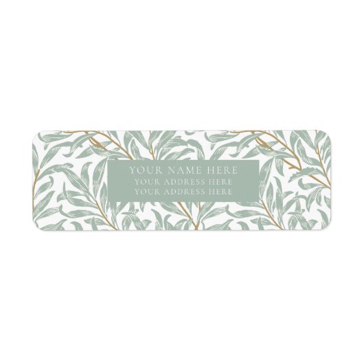 KENNZEICHNUNG DER RÜCKKEHR: WILLIAM MORRIS (Vorne)