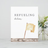 Kennzeichnung der Tankstelle für benutzerdefiniert (Stehend Vorderseite)