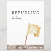 Kennzeichnung der Tankstelle für benutzerdefiniert (Vorderseite)