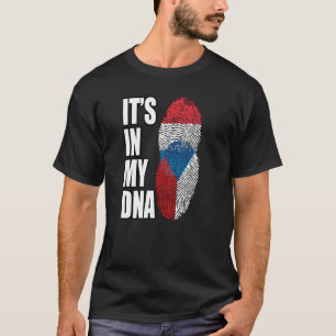 Kennzeichnung des luxemburgischen und tschechische T-Shirt