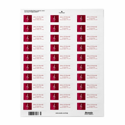 KENNZEICHNUNG FÜR DIE RETURANSCHRIFT (Vorne)