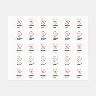 Kennzeichnung von Baby-/Kindernamen Etiketten