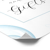 Kennzeichnung von Gummiherden Poster (Ecke)